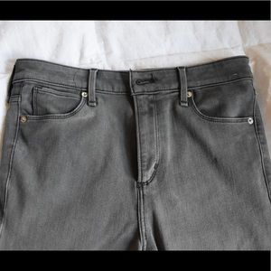 NWOT Simone High Rise Super Skinny Jean Gray